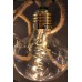 Светодиодная гирлянда Ретро на бечевке 10 ламп Груша теплый белый 3,15 м